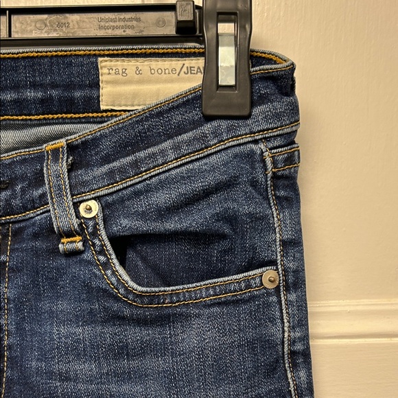 rag & bone Dark Blue Skinny Jeans - Picture 3 of 6